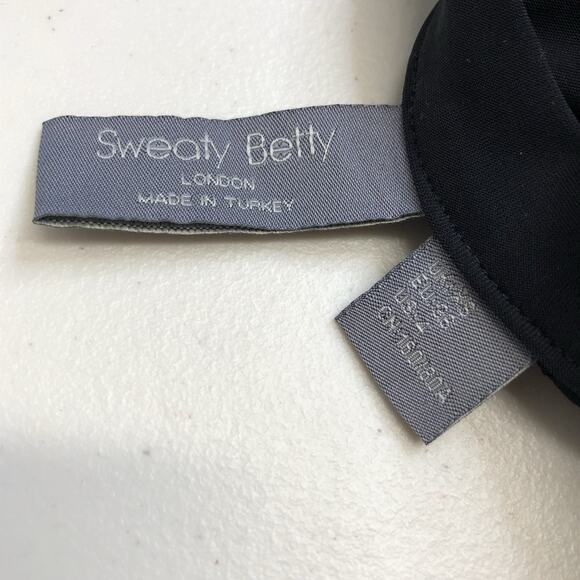 Sweaty Betty Women Jumpsuit Black Long Sleeve Boat Neck Size XS SB8506 - Picture 8 of 15